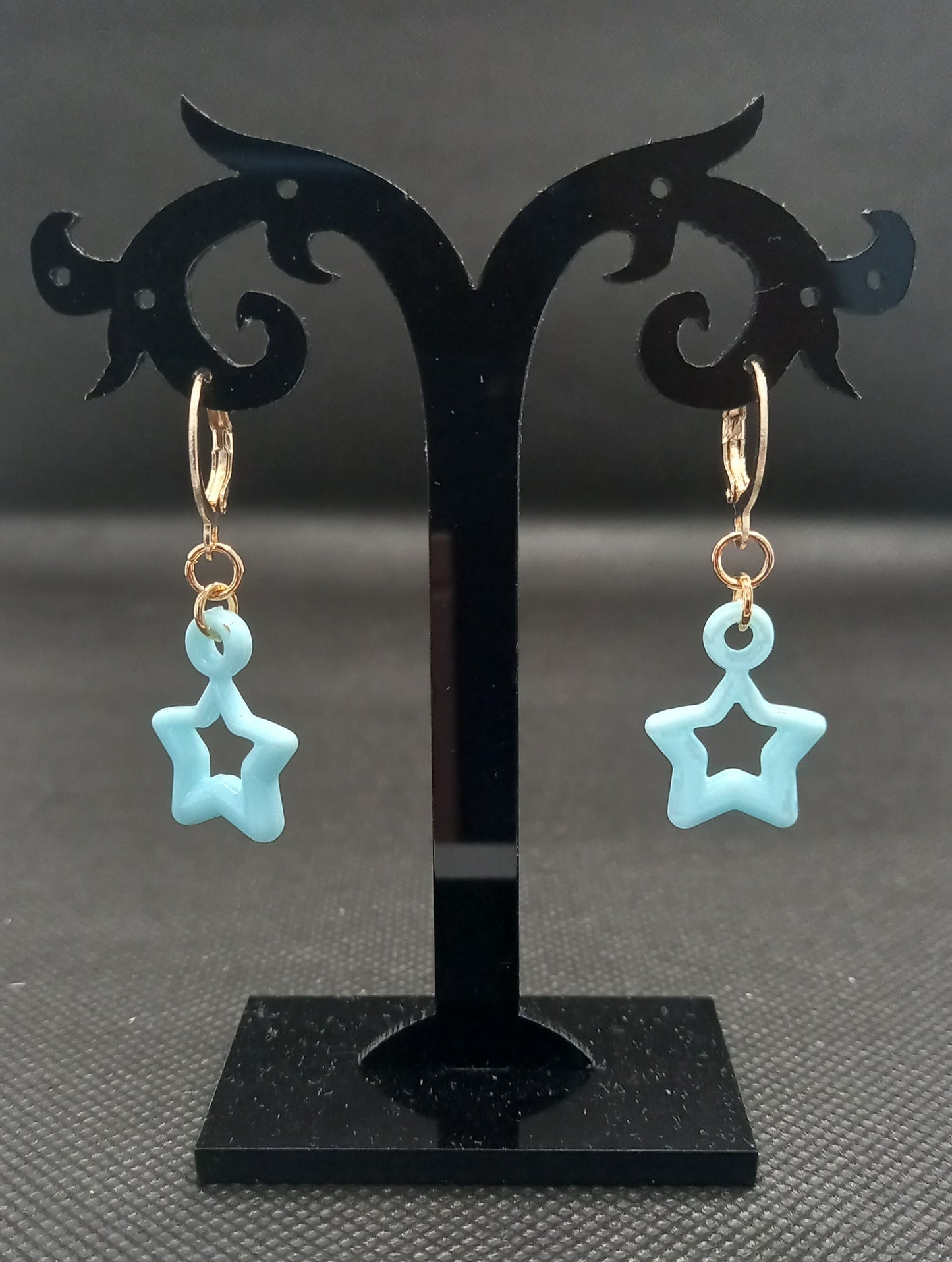 Blue Stars Earrings