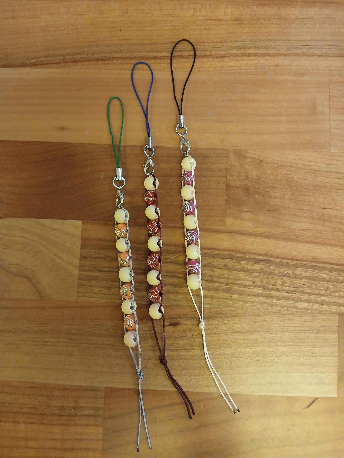 8mm Wooden and Colour Beaded Fidget Caterpillar