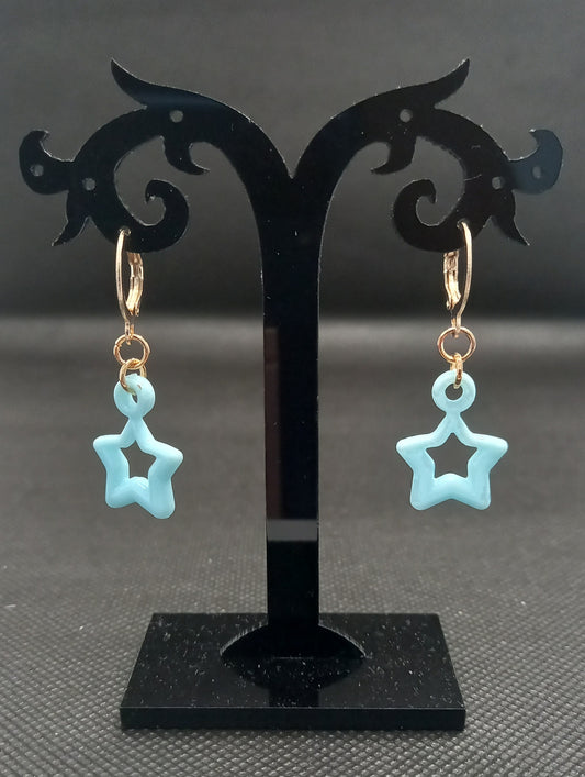 Blue Stars Earrings