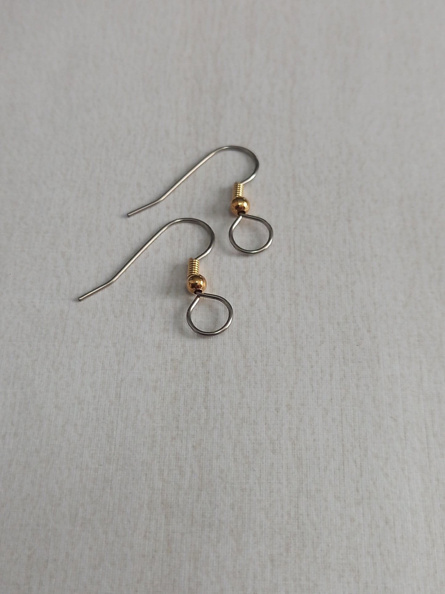 Silver and Gold Interchangeable Earring Hooks