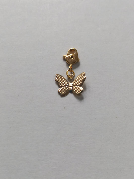 Gold Butterfly Charm