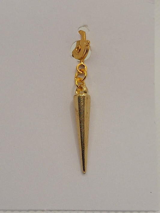 Gold Cone Charm